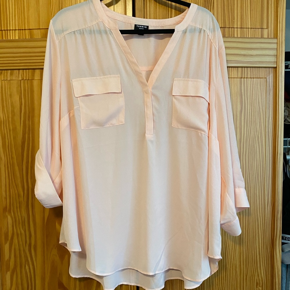 NWOT Torrid Harper Blouse sz 3